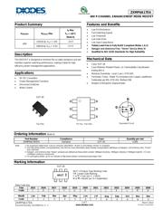 ZXMP6A17E6TA Datenblatt PDF