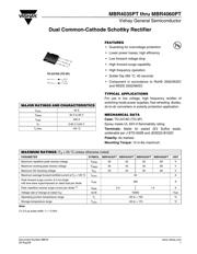 MBR4045PT-E3/45 Datenblatt PDF