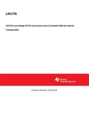 LM1770EVAL 数据规格书 1