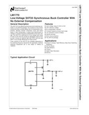 LM1770EVAL 数据规格书 2