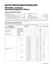 MAX295EPA+ datasheet.datasheet_page 2