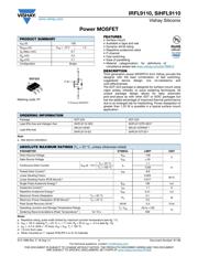 IRFL9110TRPBF Datenblatt PDF