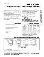 MAX4502CUK-T datasheet.datasheet_page 1