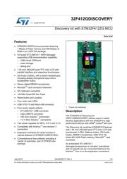 STM32F412G-DISCO 数据手册
