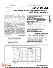 MAX5251 数据规格书 1