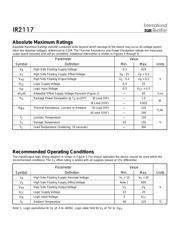 IR2117 datasheet.datasheet_page 2