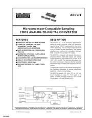 ADS574KPG4 datasheet.datasheet_page 1