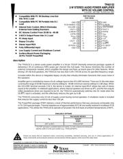 TPA0122PWP datasheet.datasheet_page 1