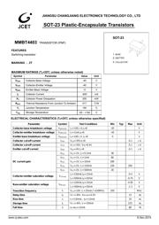 MMBT4403 Datenblatt PDF