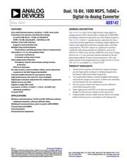 AD9142BCPZ datasheet.datasheet_page 1