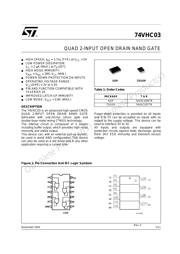 74VHC03TTR datasheet.datasheet_page 1