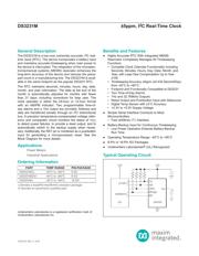 DS3231MZ+ Datenblatt PDF