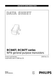 BC846AT 数据规格书 1