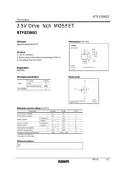 RTF025N03TL datasheet.datasheet_page 1