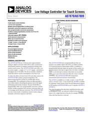 AD7879 datasheet.datasheet_page 1