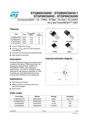 STGP6NC60H datasheet.datasheet_page 1