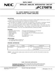 UPC2708TB-E3-A 数据规格书 1