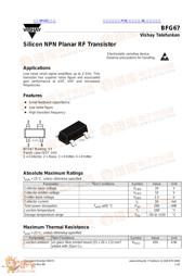 BFG67 datasheet.datasheet_page 1