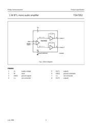 TDA7052/N2 datasheet.datasheet_page 3