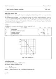 TDA7052/N2 datasheet.datasheet_page 4