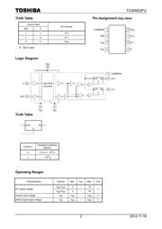 TC4W66FU(TE12L) 数据规格书 2