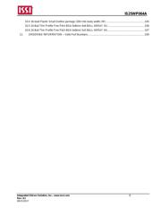 IS25WP064A-RMLE 数据规格书 6