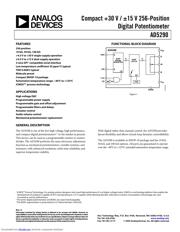 AD5290EVAL datasheet.datasheet_page 1