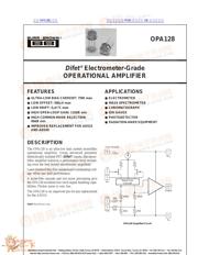 OPA128 datasheet.datasheet_page 1