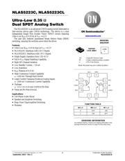 NLAS5223CLMUTAG datasheet.datasheet_page 1