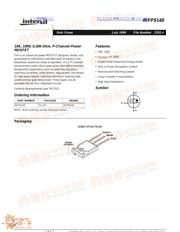 IRFP9140 Datenblatt PDF