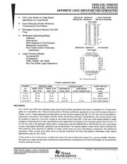 SN74S181N datasheet.datasheet_page 1