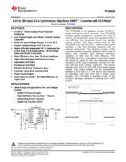 TPS54626PWP datasheet.datasheet_page 1