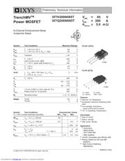 IXTH200N085T datasheet.datasheet_page 1