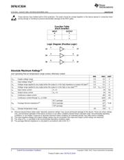 SN74LVC3G04DCTRE4 datasheet.datasheet_page 2