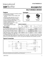 IRS2308STRPBF 数据规格书 1