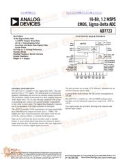 AD7723 datasheet.datasheet_page 1