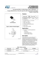 STW88N65M5 datasheet.datasheet_page 1