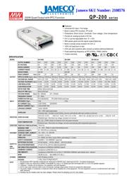 QP-200-3A 数据规格书 1