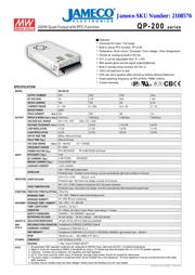 QP-200-3A 数据规格书 3