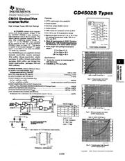 CD4502BEE4 datasheet.datasheet_page 1