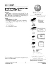 MC10H107FNR2G datasheet.datasheet_page 1