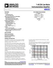 AD8429ARZ-R7 datasheet.datasheet_page 1