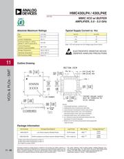 HMC430LP4E 数据规格书 4