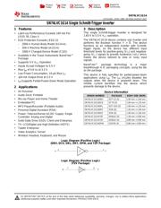 SN74LVC1G14DBVR Datenblatt PDF