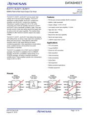 EL5111IWT-T7 datasheet.datasheet_page 1