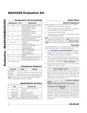 MAX5258EVKIT+ datasheet.datasheet_page 2