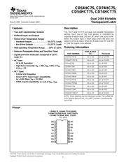 CD74HCT75EE4 datasheet.datasheet_page 1