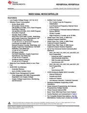 MSP430F5438ACY datasheet.datasheet_page 1