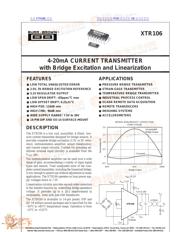 XTR106 datasheet.datasheet_page 1