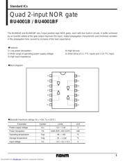 BU4001BF 数据规格书 1